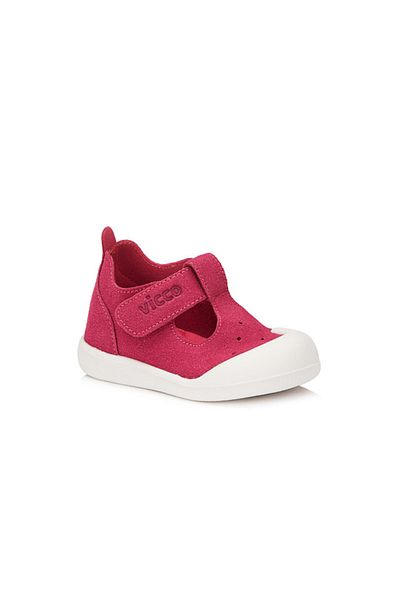 Vicco Loro Basic Unisex Orthopedic First Step Shoes - Fuchsia