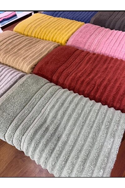 ENZELO Teknor %100 Pamuk Cotton Havlu Seti