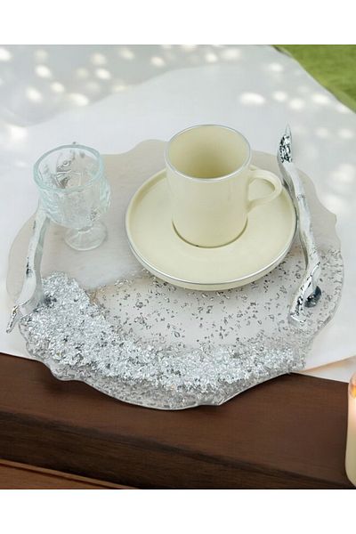 CyzHome Enchant Promise Groom Coffee Tray