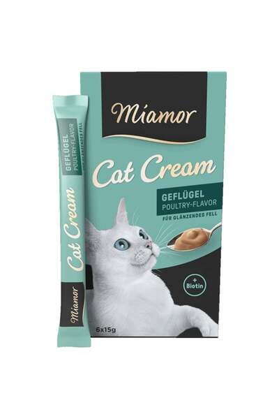Miamor Tavuklu ve Biyotinli Krema Kedi Ödülü 6X15