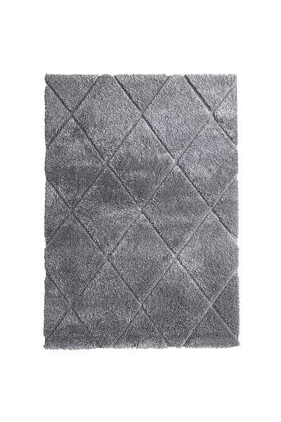 Homelux Courtney shaggy rug, rectangular, 160x230, Ben Ourain style, gray, polypropylene