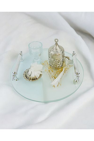CyzHome Radiant Engagement Groom Coffee Tray