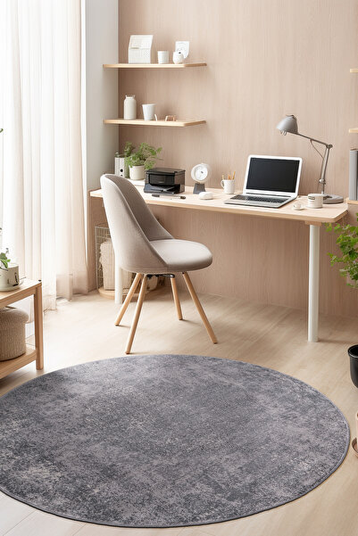 Angorahome Aesthetic Makine Halısı Ae1002g Dikdörtgen (155X155 ÖLÇÜSÜ YUVARLA...