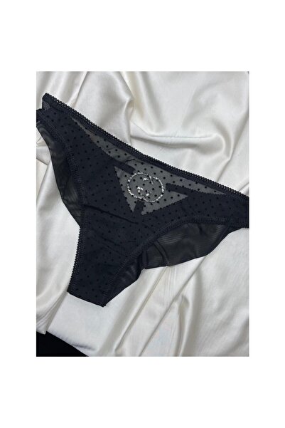 Luzz Underwear Polka Dot Panties with Stones on the Back