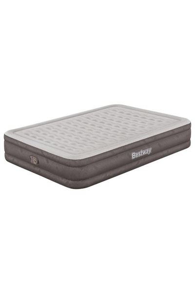 BESTWAY ® 80" x 60" x 14"/2.03m x 1.52m x 36cm Fortech Air Mattress Queen Built-in AC pump