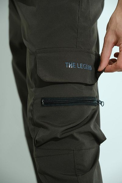 Oksit Luigi Slim Fit Court Parachute Outdoor Ανδρική φόρμα στο κάτω μέρος με τσέπη Cargo