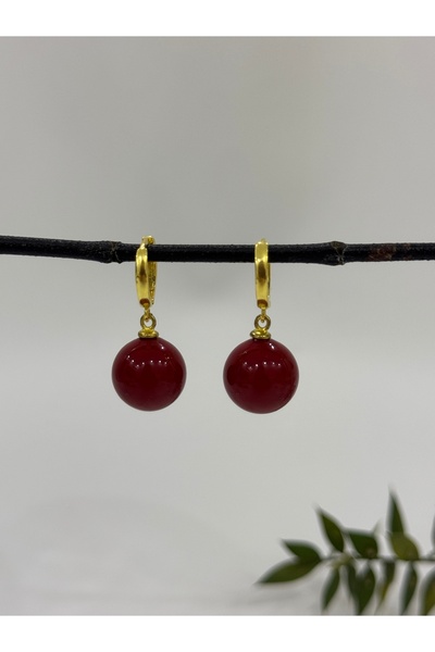 DURAN TAKI TASARIM Mayorka İnci Gümüş Küpe