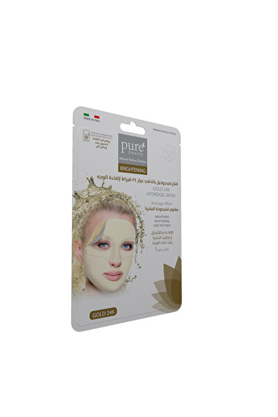 PURE BEAUTY , Gold 24K Hydrogel Brightening Mask(1 pc)