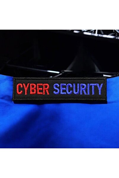Ex Patch Cyber Security | Siber Güvenlik Yazılı Patch Peç 12 X 3 Cm