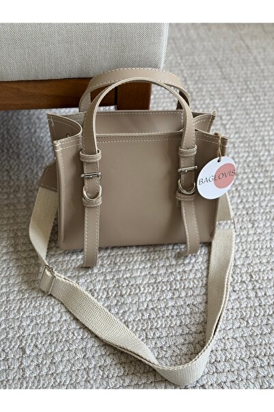 BAGLOVİS ΒΑΜΒΑΚΙ ΚΟΛΩΝΑ ΚΡΕΜΑΣΤΗ ΓΥΝΑΙΚΕΙΑ ΤΣΑΝΤΑ ΩΜΟΥ ΜΕ ΠΟΡΤΑ ΚΑΙ ΛΕΠΤΟΜΕΡΗ ΔΑΧΤΥΛΙΔΙ