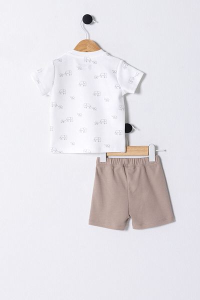 U.S. Polo Assn. BAZA. Polo Assn. Set pentru copii alb pentru bebelusi