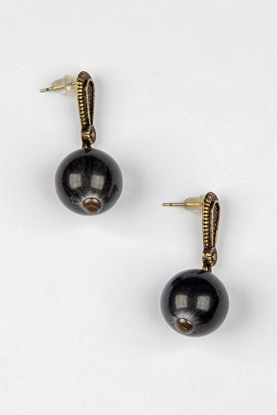 Lila Rosa أقراط سوداء أصلية عرقية