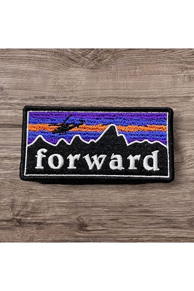 Ex Patch Forward Patch Broderie Peç Arma 10 X 5,5 Cm