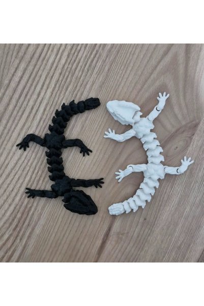 3D TASARIM Eklemli Kertenkele Figürü
