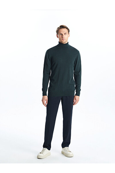 LC Waikiki Ανδρικό πλεκτό πουλόβερ με μακρυμάνικο ζιβάγκο