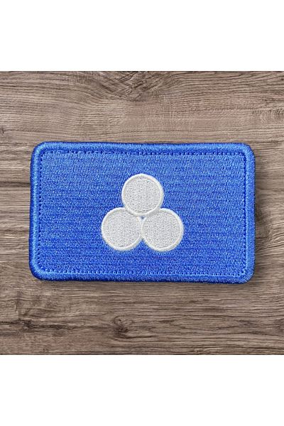 Ex Patch Stema Marei Imperiului Timur - 8x5 Cm