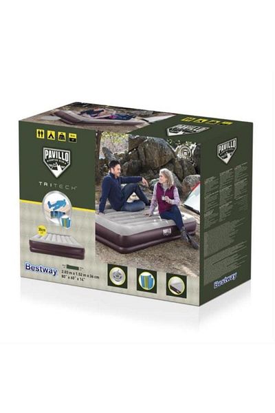BESTWAY Pavillo Tritech Airbed Queen 2.03M X 1.52M X 36Cm 26-67699
