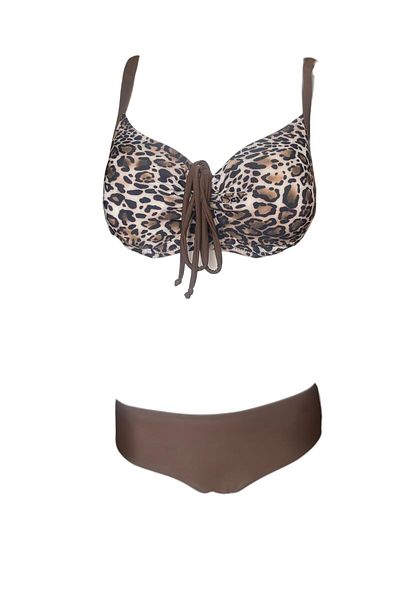 BİKİNİ DÜNYASI High Waist Plus Size Bi̇Ki̇Ni̇