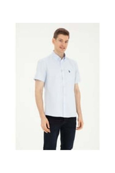 U.S. Polo Assn. Goxy024Y Us Polo Assn Men's Blue Shirt - 1829651