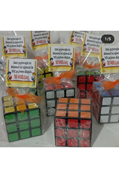 imzatasarım Ara Tatil Sınıf Hediyesi Zeka Küpü (10 adet) Yılbaşı Hediyesi (5....