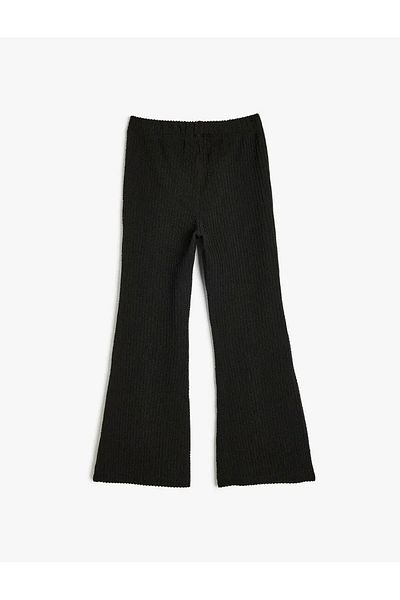 Koton black Flare Trousers