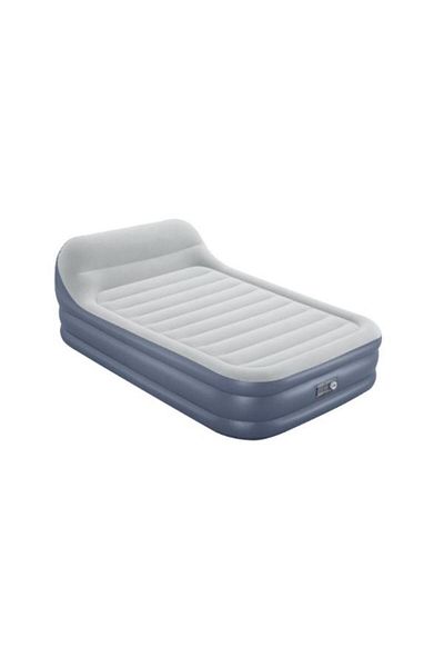 BESTWAY Tritech Airbed Queen SleekFlow Headboard Built-in AC pump 226cm x 152cm x 84cm  26-67923