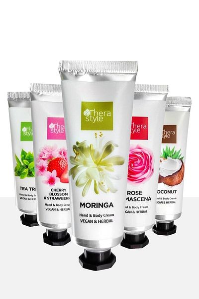 Thera Style 5-Pack Scented - Hand and Body Cream 30 Ml