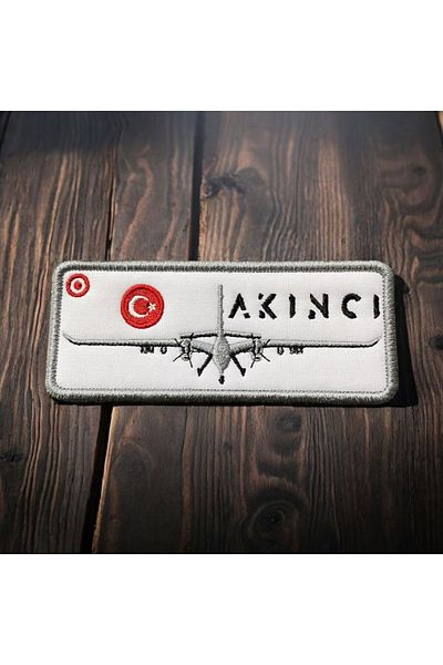 Ex Patch Industria de Apărare Turcă Akıncı Siha Patch Peç Arma 12 X 5 Cm