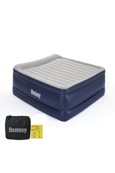 BESTWAY Tritech Airbed King Built-in AC Pump 203cm x 193cm x 56cm  26-67692