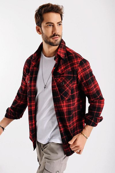 CHUBA Men's Lumberjack Shirt 21W601