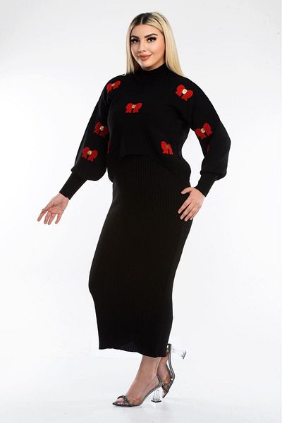 NEWCO tendință tricotaje rochie bolero