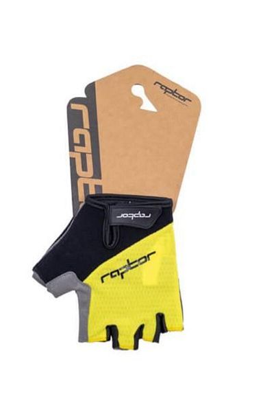 Kron Raptor Velcro Gloves Short Finger Cycling Gloves Mtb Half Finger Gloves L Size Lime