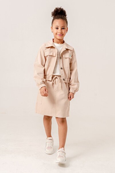 Minigimin Cicileri 7-11 років Міні-костюм для дівчаток - Габардин, круазе, пі...