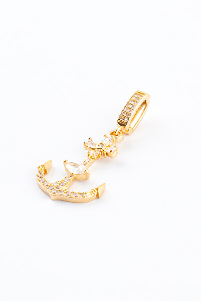 Sortie Aksesuar Çapa Denizci Figürlü Zikon Taşlı Ajda Bilezik Charm Eki