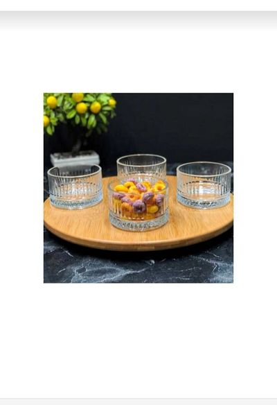 Paşabahçe 4 Piece Glass Bowl 530038 Elysia Bowl Set