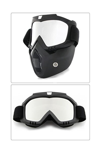 motosergen TEX710 JET MASKE BİSİKLET-MOTORSİKLET-KAYAK ÇOK AMAÇLI MASKE