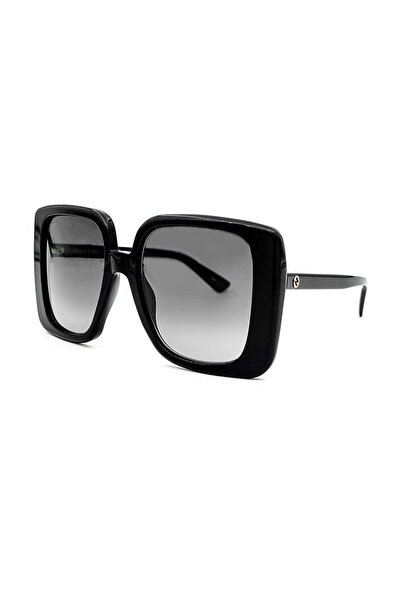 Gucci GG 1314S 001 55 Kadın Siyah Kare Güneş Gözlüğü