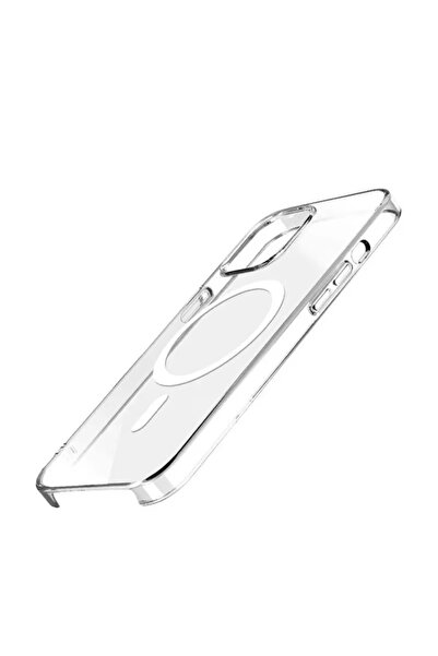 UnDePlus Apple iPhone 16 Pro Max Kılıf Şeffaf Lansman Magsafe Wireless Şarj Özellikli Orjin Kapak