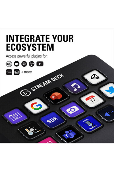 Elgato 10gba9901 Stream Deck Mk2 (BLACK)