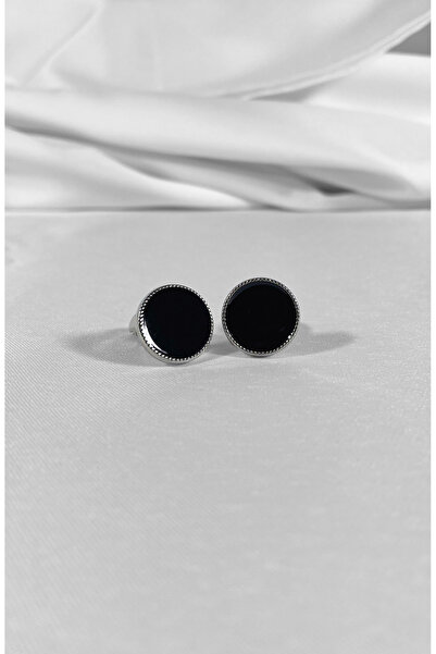 BLC Basic Line Co. Kutulu Gri Kasa Yuvarlak İşleme Kenarlı Siyah Mine Dolgulu...