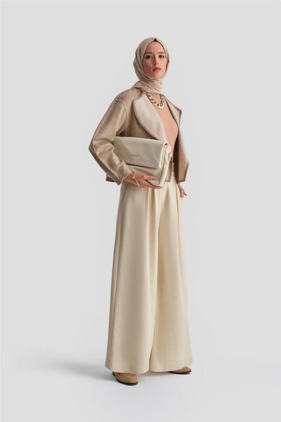 Armine Μπεζ ζακέτα Shepherd Stitched - 24k5715