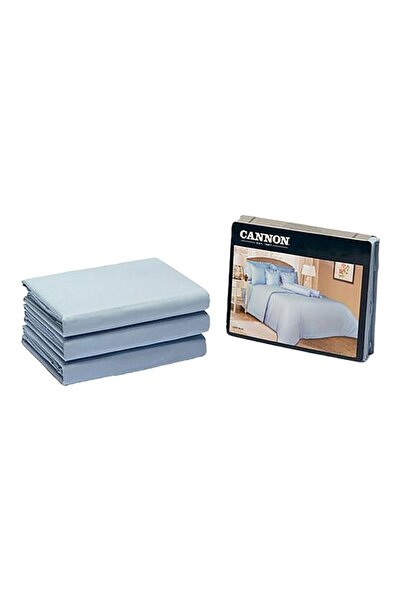 Cannon طقم ملاءات سرير كوين عالي الجودة قابل للغسيل في الغسالة مكون من 3 قطع