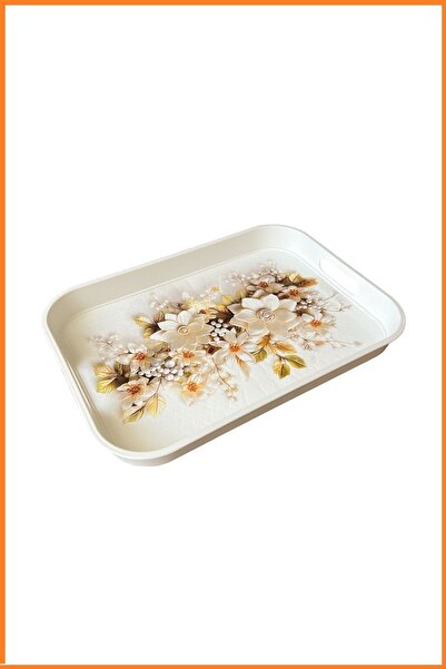 EZMK EV GEREÇLERİ Tea Coffee Presentation Tray Rectangular, 34X24 cm