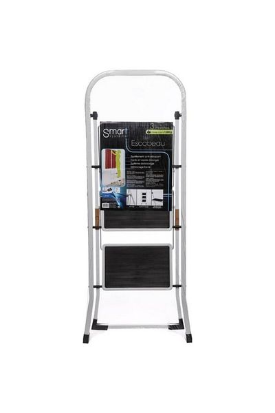 Five Simply Smart 3-Steps Foldable Anti Slip Metal Step Ladder
