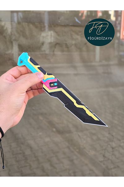 FigürDizayn Valorant Delipop Knife - Plastic Figure