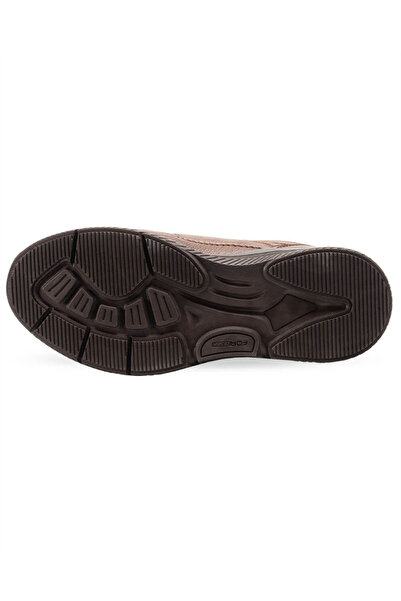 Forelli For-Halluks-G 46109 Erkek Kahve (40-45) Deri Comfort Ayakkabı