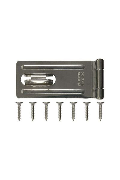 ACE Durable Stainless Steel Fixed Staple Safety Hasp 3.25inch