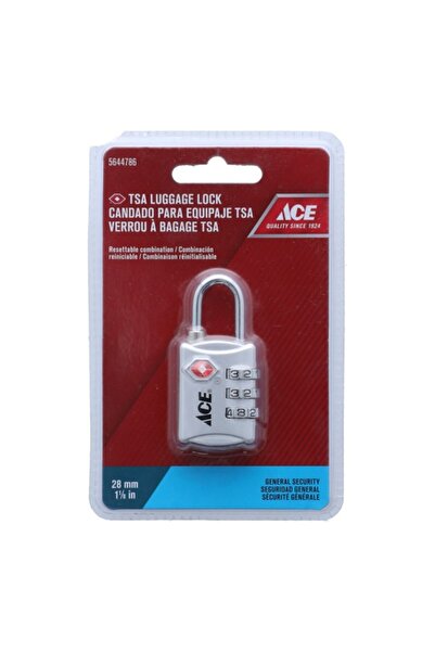 ACE قفل الأمتعة المركب مقاس 28 مم