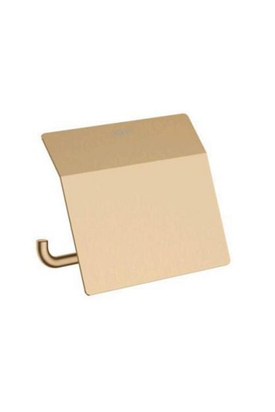 Hansgrohe Addstoris Covered Bronze Toilet Paper Holder -41753140