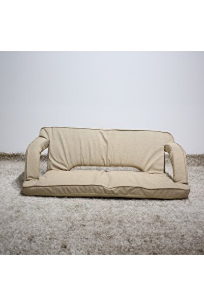 Living Accents كرسي أرضي قابل للطي بمقعدين مع ذراع